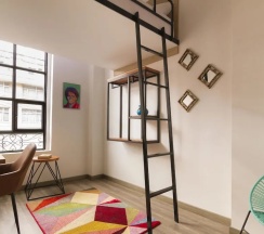 Двухместный номер Standard 2 отдельные кровати в Chapinero Hills Hostel