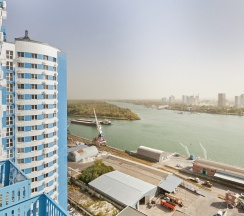 Квартира в Апартаменты на Береговая улица, 73с1