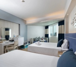 Двухместный номер Jomtien Wing Superior 2 отдельные кровати в Jomtien Palm Beach Hotel And Resort