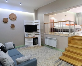 Люкс Lux Wellness с балконом в Kazzhol Park Almaty