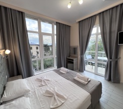 Двухкомнатный четырехместный номер 1 этаж в Moon