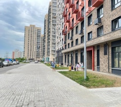 Номер Standard с красивым видом из окна в Квартира Apartslounge ЖК Самолет
