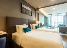 Двухместная студия Executive 2 отдельные кровати в Wyndham Bangkok Queen Convention Centre