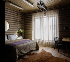 Коттедж с 3 комнатами с балконом и с красивым видом из окна в Заречье