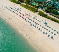 Апартаменты c 1 комнатой с балконом и oceanfront в Modern Geometry at Monte Carlo Miami Beach
