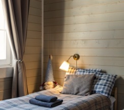 Шале в японском саду в Шале Мануки эн