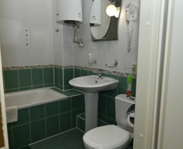 Двухместный стандарт с двумя раздельными односпальными кроватями в Пятый угол