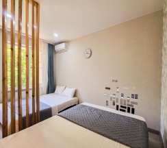 Апартаменты студия с 1 двуспальной кроватью кв. 25 в Deluxe apartments