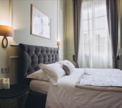 Одноместный люкс Superior двуспальная кровать в Gregorini Bingham Art Luxury Suites