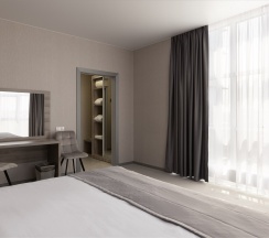 Делюкс с кроватью «King-size» в Parallel Congress by Stellar Hotels Krasnodar