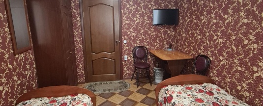Номер эконом с 2 односпальными кроватями в Хопер