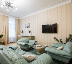 Апартаменты Premium с 3 комнатами с красивым видом из окна в GM Apartments
