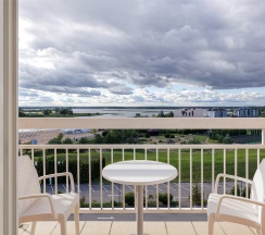 Улучшенный номер с видом на береговую линию кровати Twin в Radisson Завидово