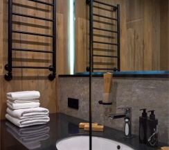 Стандарт Дабл с видом на горы в Среди Гор