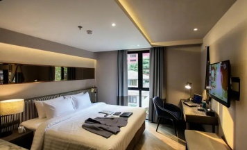 Четырёхместный номер Deluxe в Vince Hotel Pratunam