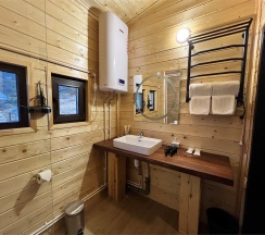 Номер в шале "Териберка" в Cedar grass Териберка