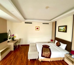 Люкс с красивым видом из окна в Muong Thanh Quy Nhon Hotel