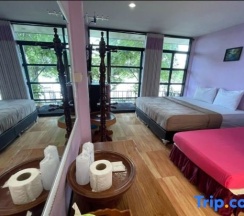 Трёхместный номер Standard с видом на реку в Techno Riverview Resort