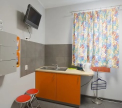 Двухместный номер Standard двуспальная кровать в Hostel Siennicka