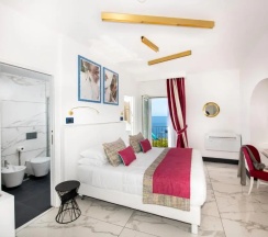 Двухместный номер Executive Seaview (двуспальная кровать) в Positano Art Hotel Pasitea