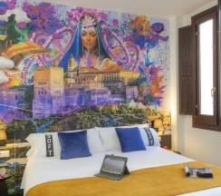 Одноместный семейный номер Standard в Casual Ilbira Granada Hotel