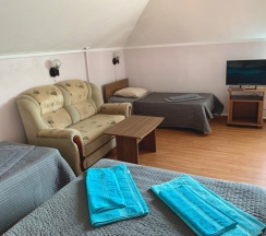 Четырёхместный номер Standard с видом на город в Москвичка