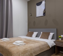 Апартаменты Делюкс с балконом и ванной в Port comfort by Moyka