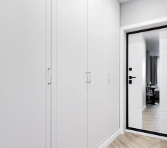 Студия Superior (общая ванная комната) в Апартаменты Andora apart | Дизайнерская Квартира на Красном проспекте