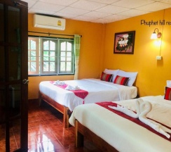 Бунгало Standard с красивым видом из окна в Phuphet Hill Resort