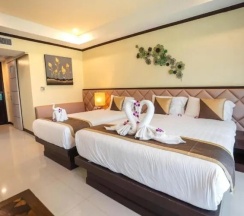 Двухместный номер Deluxe с видом на море 2 отдельные кровати в Baan Sailom Resort