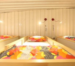 Кровать в общем номере в Blue Jasmine Hostel
