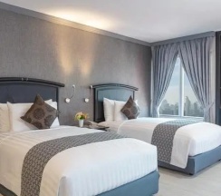 Двухместный номер Sky Zone Deluxe 2 отдельные кровати в Baiyoke Sky Hotel
