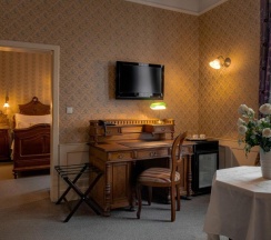 Двухместный полулюкс двуспальная кровать в Hotel Praga 1885