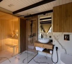 Дом-сфера Премиум с панорамной ванной в Резиденция Северное Сияние