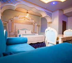 Двухместный люкс VIP двуспальная кровать в Salut Hotel Almaty