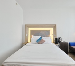 Номер Executive с двуспальной кроватью в Novotel Krasnoyarsk center