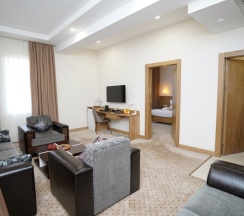 Двухместный люкс двуспальная кровать в Отель Milan Hotel Tashkent