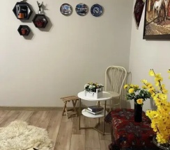 Двухместные апартаменты (двуспальная кровать) в Квартира на Габитова