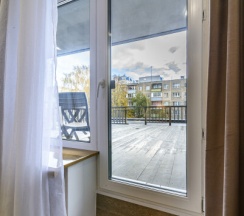 Люкс №11 с террасой в Портал Апартментс