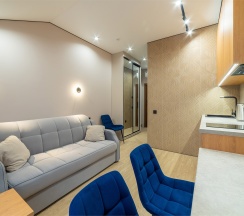 Апартамент двухместный с диваном в Булгаков by Sateen group