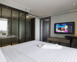 Двухместный номер Deluxe с видом на город двуспальная кровать в Отель Citrus Grande Hotel Pattaya By Compass Hospitality