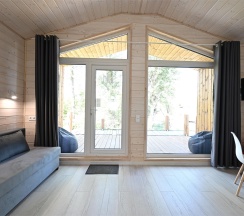 Мини-Барнхаус "Мальдивы" без террасы в Река & Песок