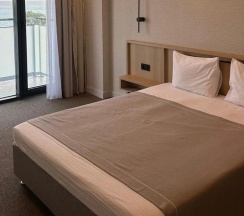 Двухместный номер Стандарт с балконом двуспальная кровать в Изумруд