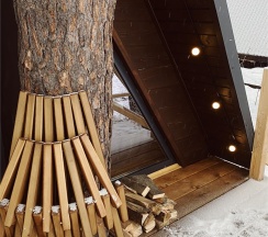 №8 | Premium A-Frame с двумя спальнями и камином (до 6 чел) в Etnica