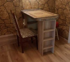 Апартаменты с балконом в Одеяло, подушка, мангал