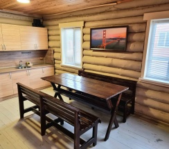 Шестиместный коттедж с видом на внутренний двор в Молгово