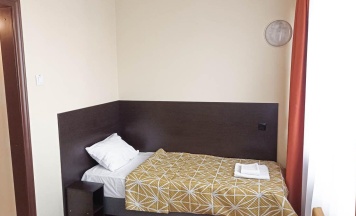 Кровать в 3-местном общем номере в Smart Hotel KDO Челябинск