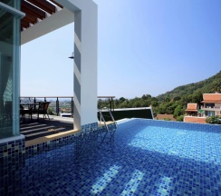 Pool Villa Modern с 3 спальнями с видом на море в Вилла Kata Sea View