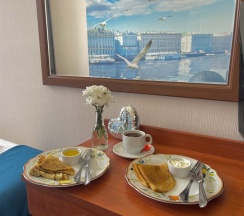 Стандарт двухместный номер с 1 кроватью в City на Фонтанке