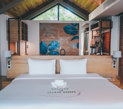 Вилла Luxury с 2 комнатами с видом на океан в Villa Escape Burasari